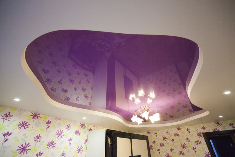 Фото натяжных потолков